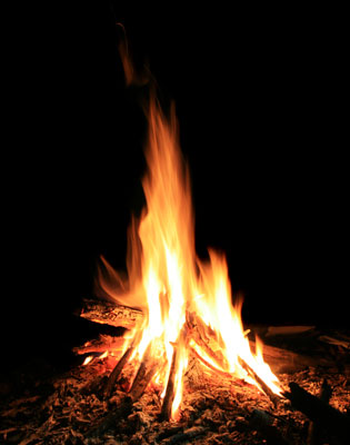 picture of campfire