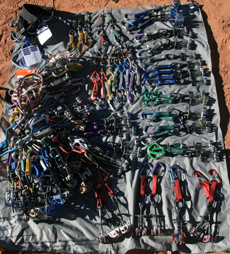 picture of climbing gear