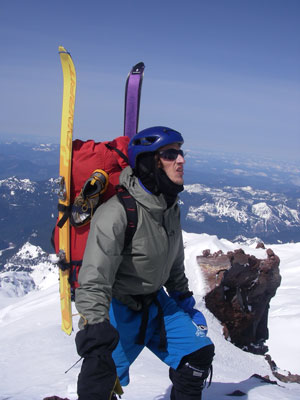 picture of Andy on Rainier