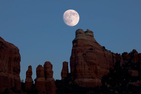 picture of moon by Sedona