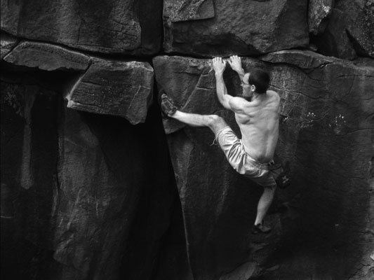 picture of bouldering at Buffalo Park