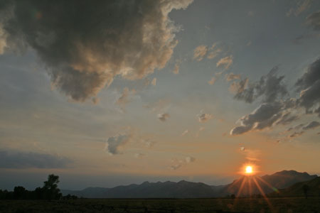 picture of sunset