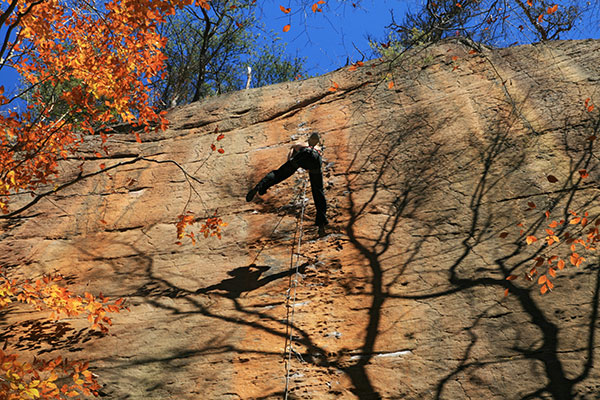 picture of rock climber