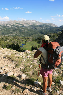 picture of Julie hiking