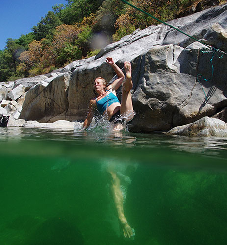 picture of slackline
