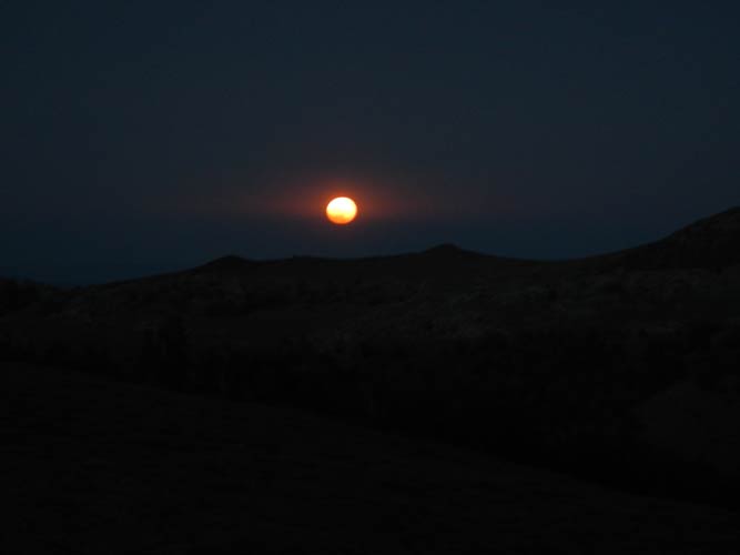 picture of white mountains