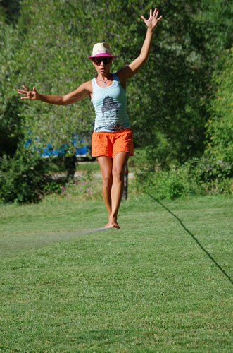 picture of slackline