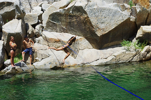 picture of slackline