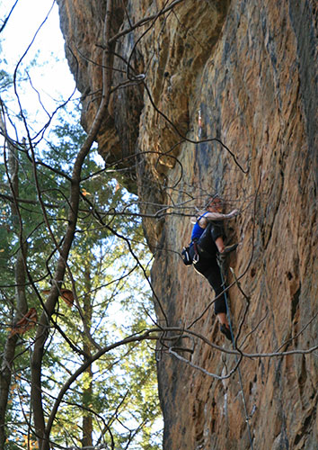 picture of rock climber