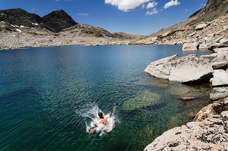 picture of swimmer