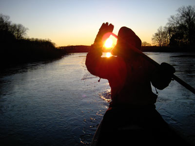 picture of paddler