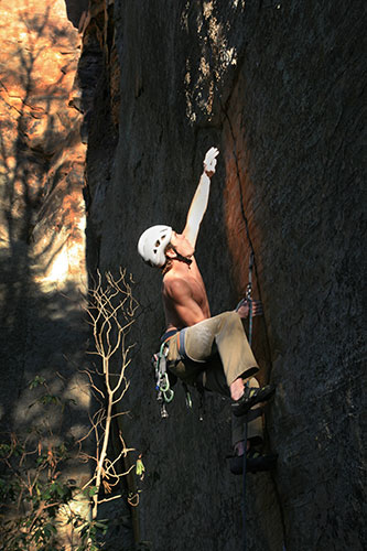 picture of rock climber